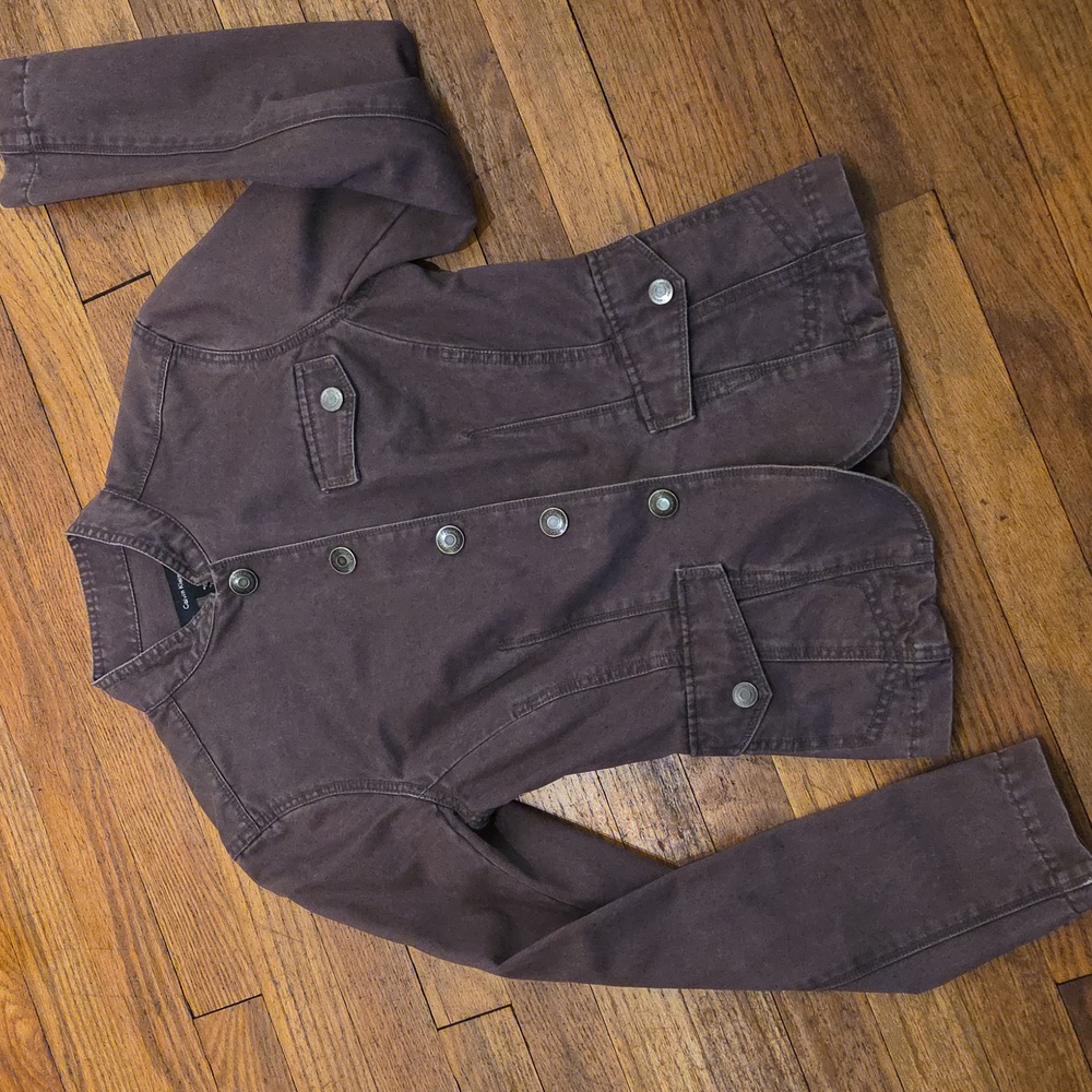Calvin Klein Denim Blazer - Picture 10 of 11